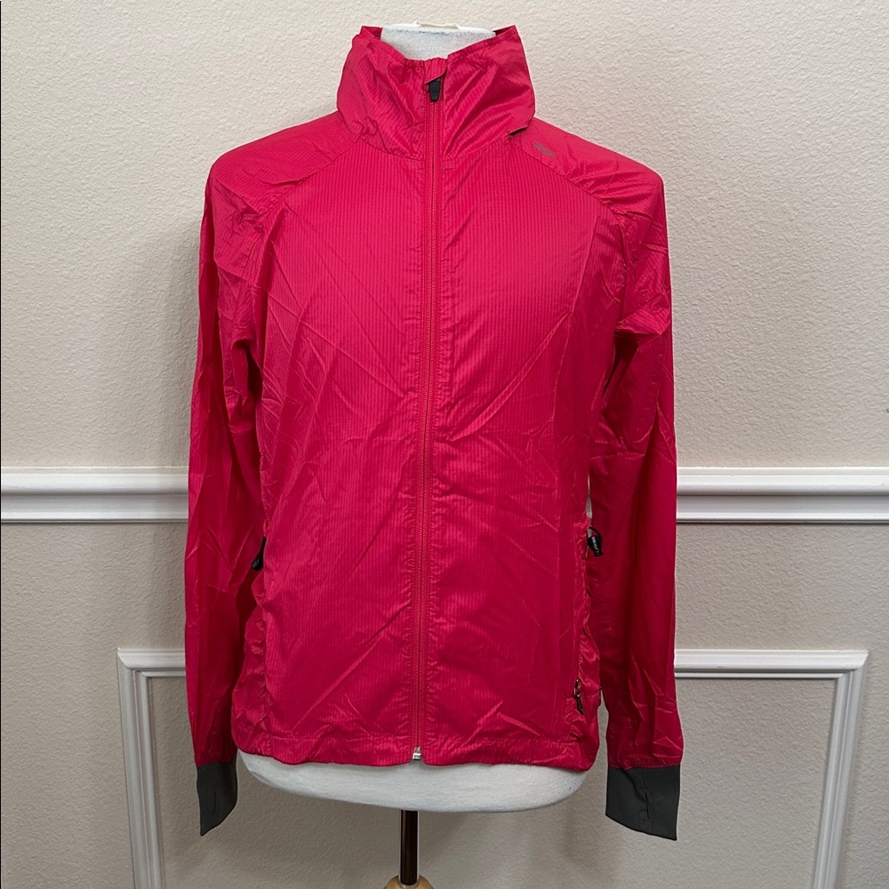 Respect Your Universe WIND JACKET - fuchsia/grey